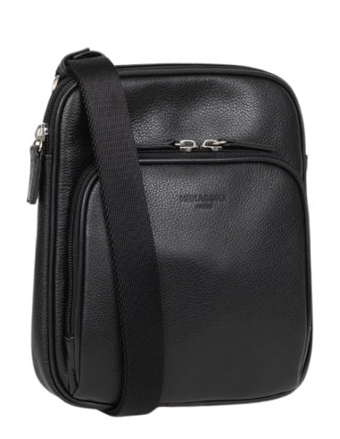 HEXAGONA Sacoche cuir de vachette