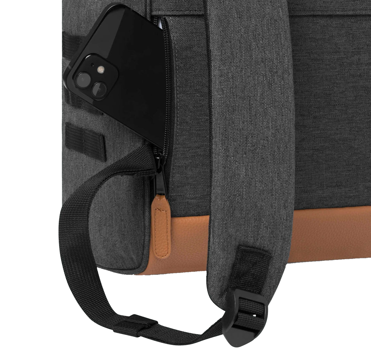 Sac à dos Cabaïa Adventurer Medium Londres, détail de la fermeture