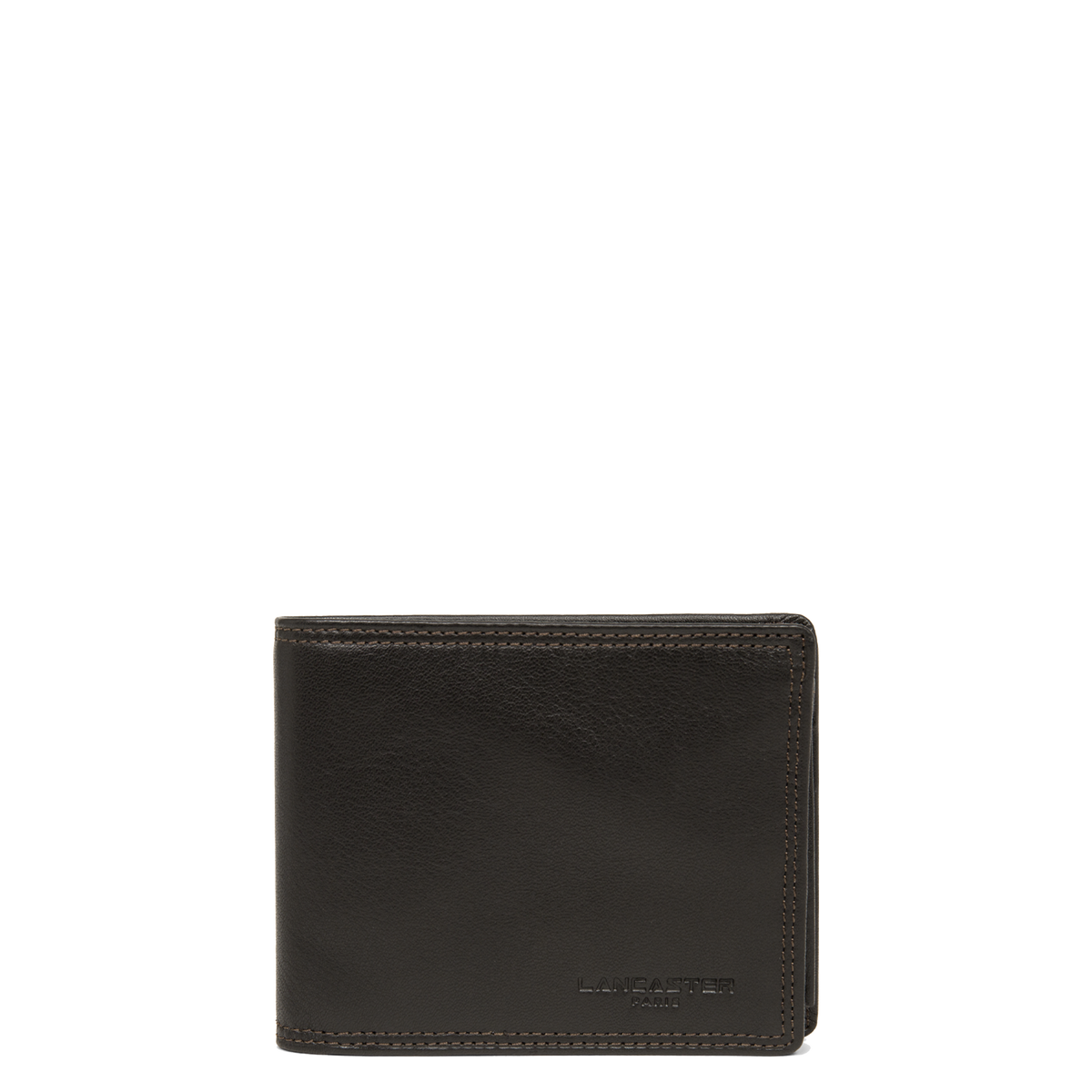 Marron - Lancaster Porte-cartes pliée Soft Vintage Homme