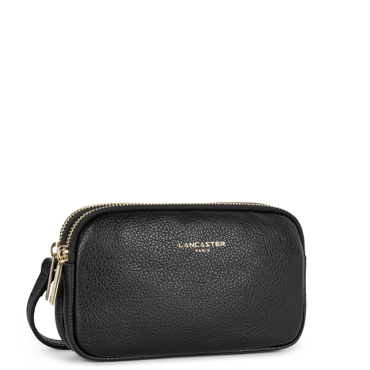 Noir - LANCASTER Double pochette Dune