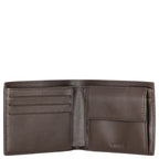 Marron - LACOSTE Portefeuille moyen FG en cuir