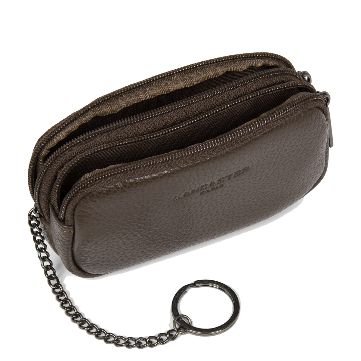 Marron - LANCASTER Double porte-monnaie Milano Gentlemen
