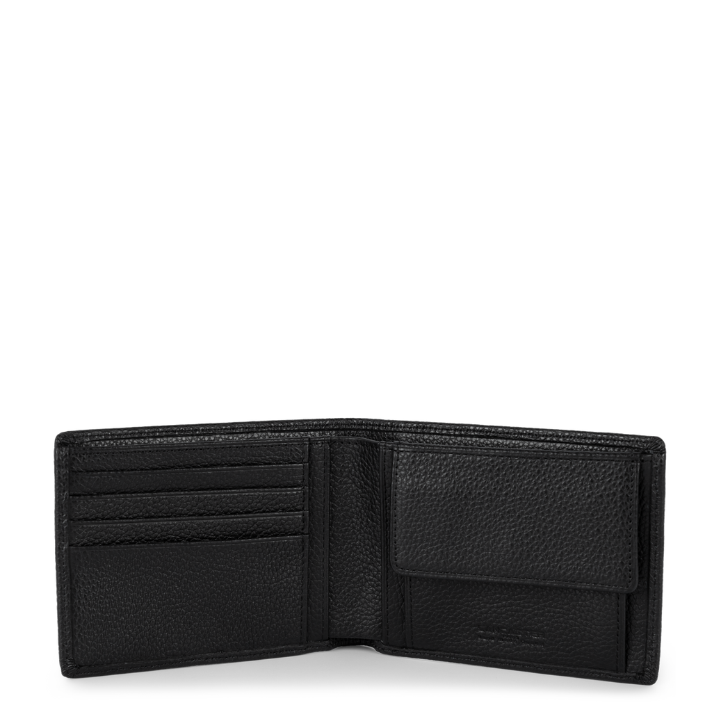 Noir - LANCASTER Grand porte-cartes Milano Gentlemen