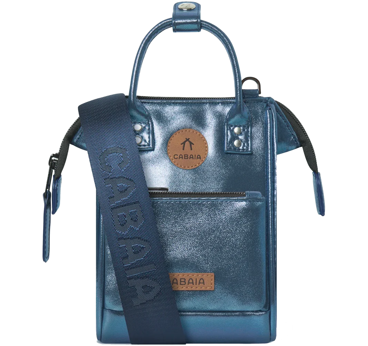 Nano Bag Cabaïa Larissa, bleu marine, vue de face