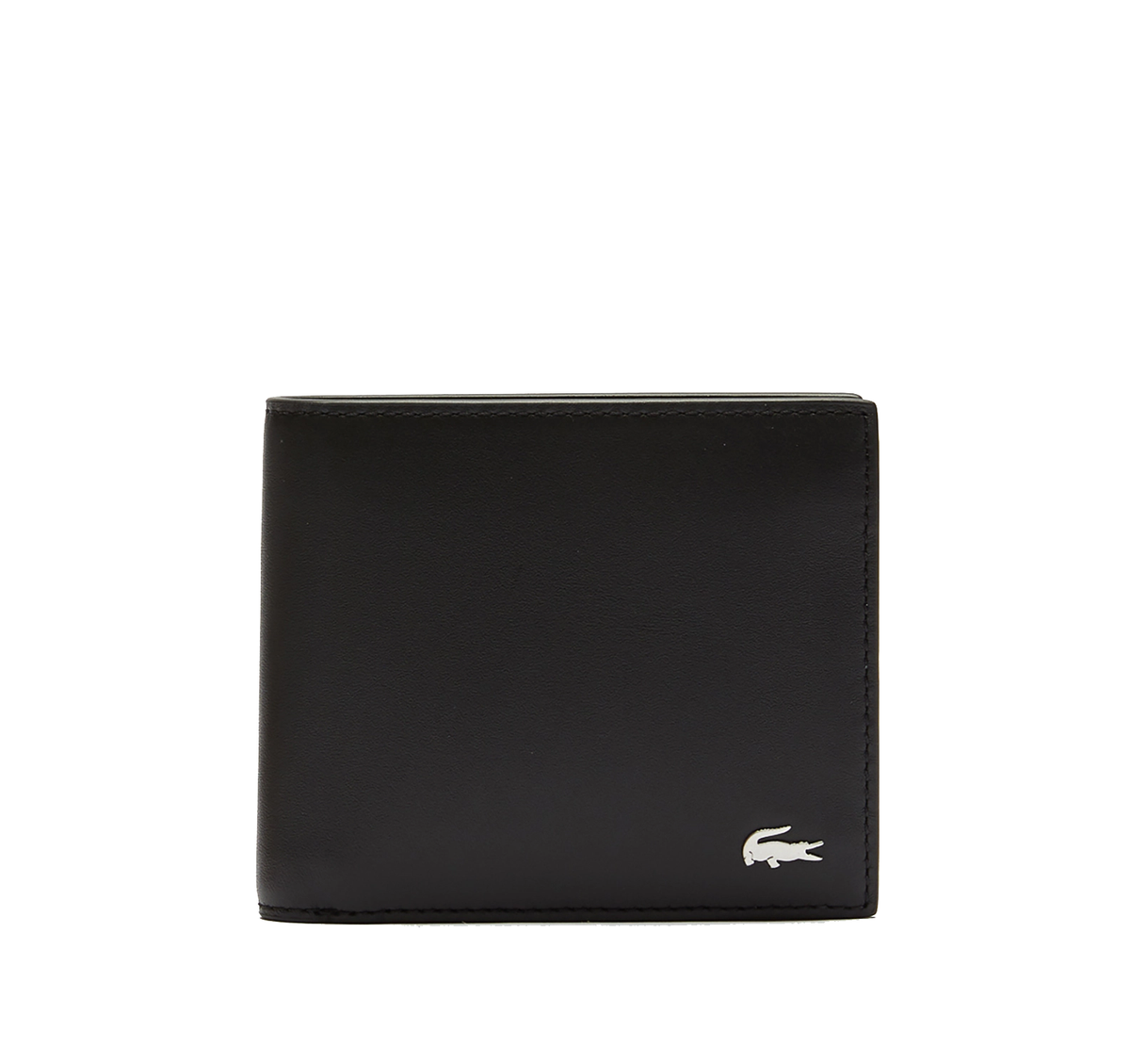 Noir - LACOSTE Portefeuille moyen FG en cuir