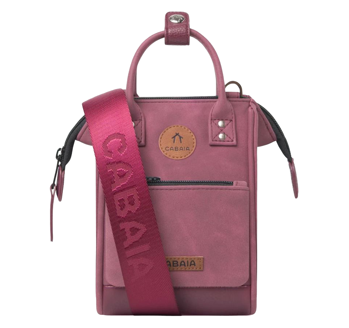 Nano Bag Cabaïa Delhi, bordeaux, vue de face
