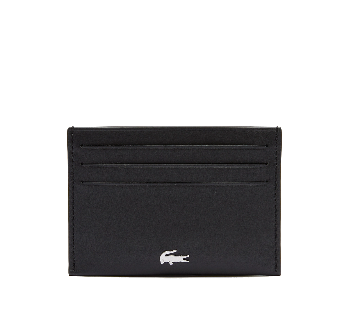Noir - LACOSTE Porte-cartes Fitzgerald en cuir