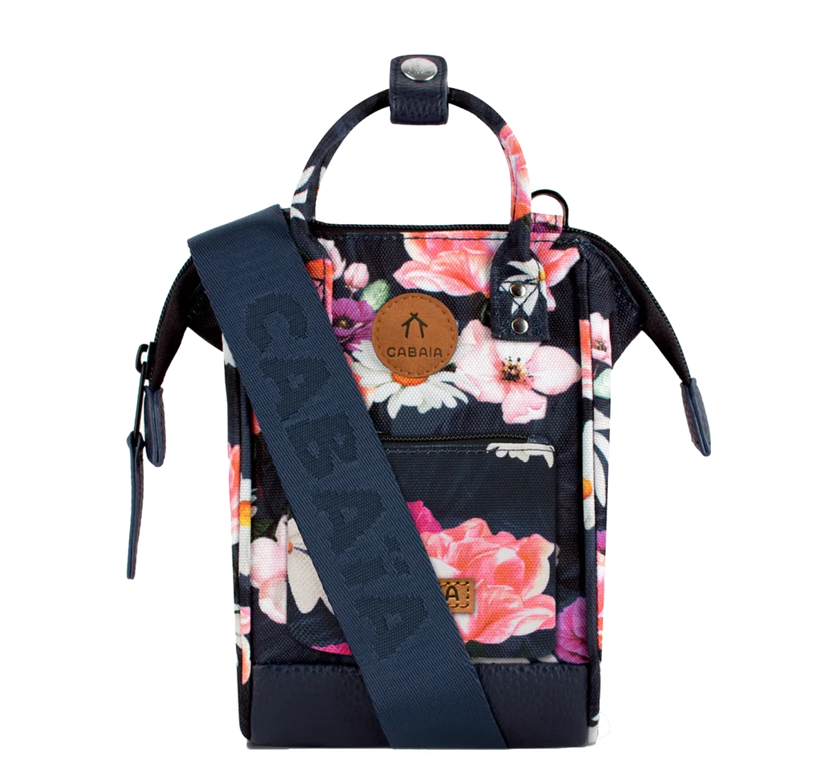 Nano Bag Cabaïa Osaka, bleu marine, vue de face
