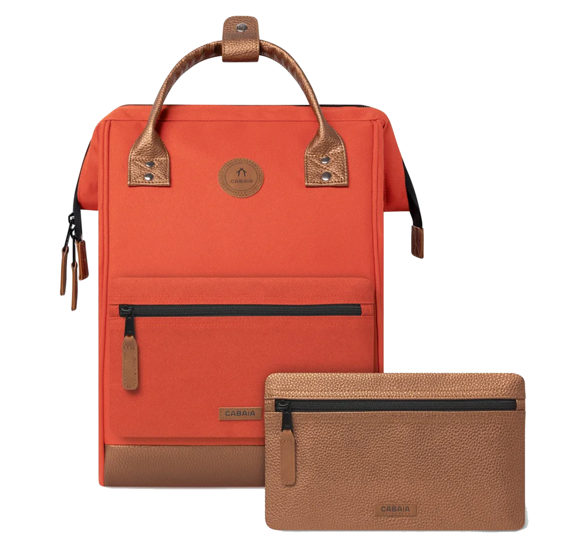 Sac à dos Cabaïa Adventurer Medium Bogota, terracotta, vue de face