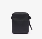 Noir - LACOSTE Sacoche Medium zippée LCST croisée en petit piqué