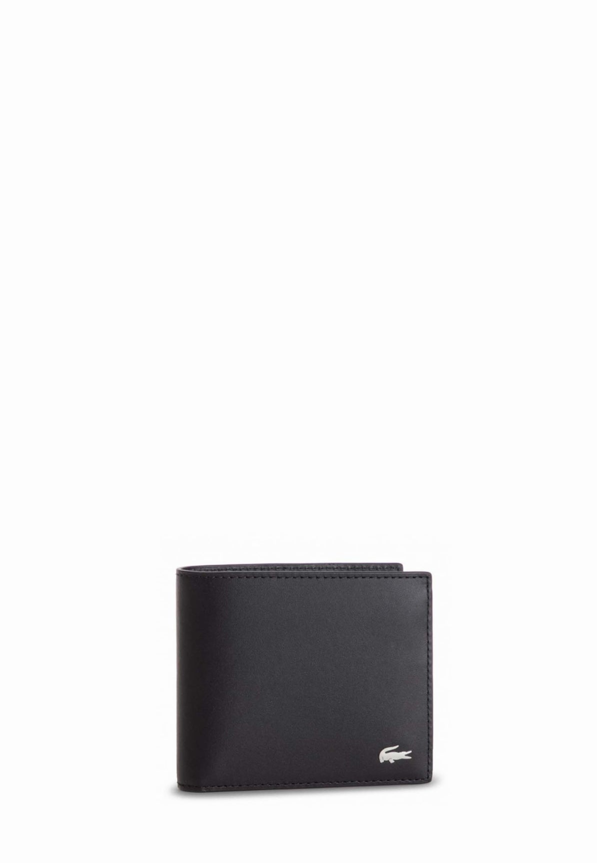 Noir - LACOSTE Portefeuille moyen FG en cuir
