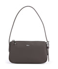 Marron foncé - LACOSTE Sac porté épaule Daily City