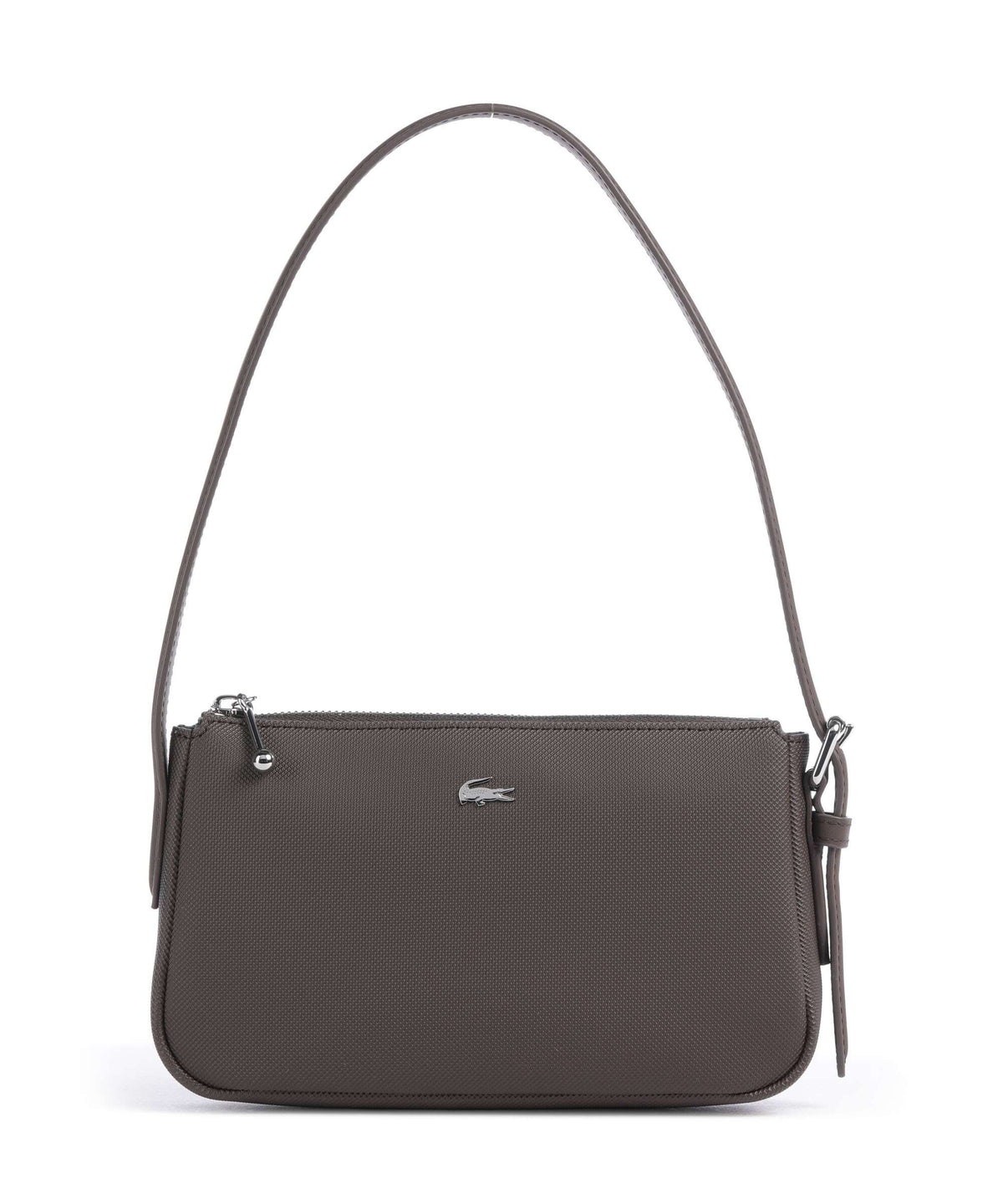 Marron foncé - LACOSTE Sac porté épaule Daily City