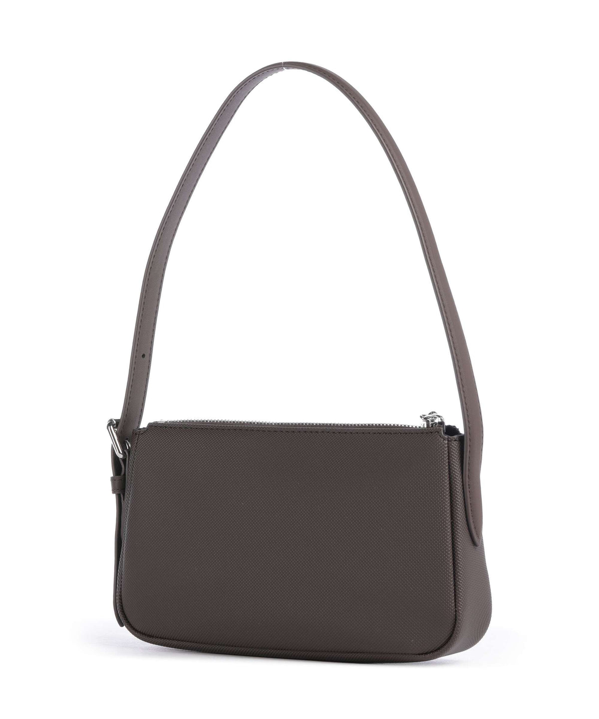 Marron foncé - LACOSTE Sac porté épaule Daily City