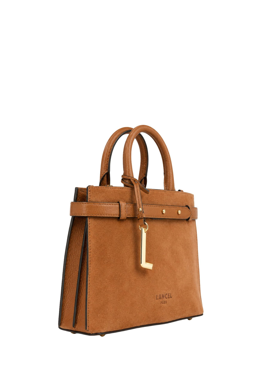 Camel - LANCEL Sac Carryall zippé S Faubourg