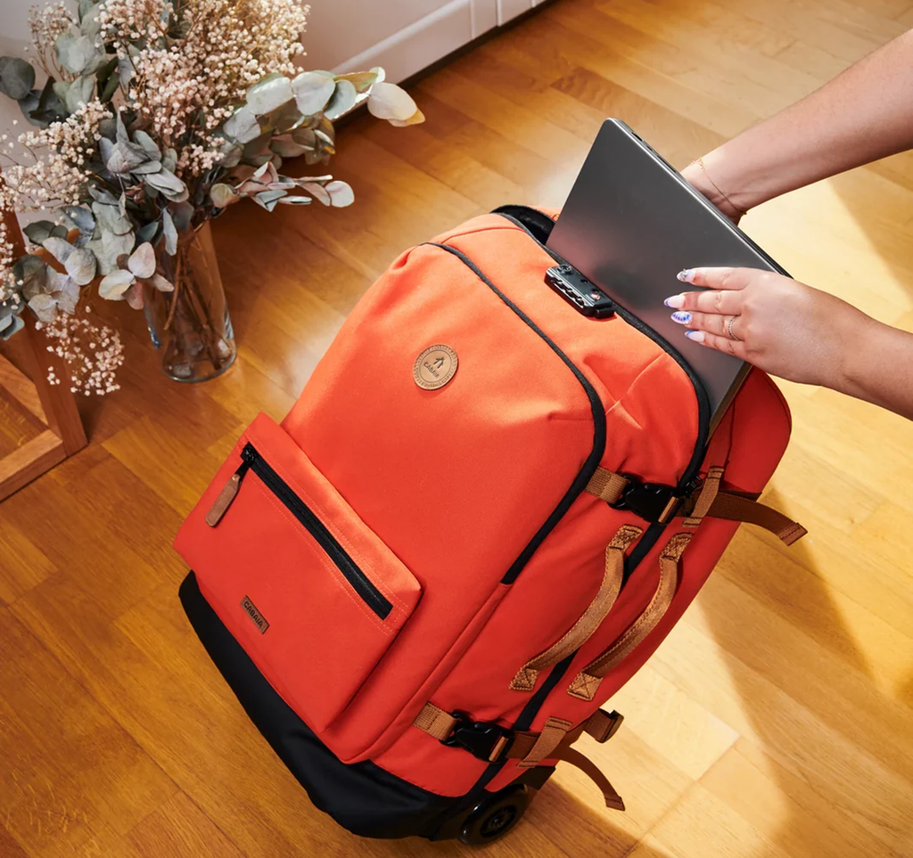 Valise souple Cabaïa 2 roues Small Bakou, poignée télescopique