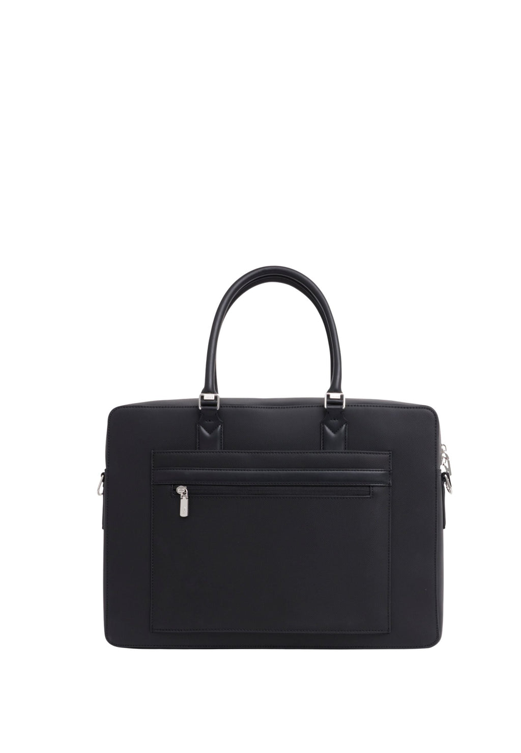 Noir - LACOSTE Sac ordinateur Langon en Petit Piqué