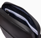 Noir - LACOSTE Sacoche Medium zippée LCST croisée en petit piqué