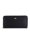 Noir - LACOSTE Portefeuille long zippé