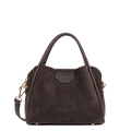Marron - LANCASTER Petit sac à main Suède Ida