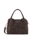 Marron - LANCASTER Petit sac à main Suède Ida