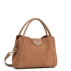 Moka - LANCASTER Petit sac à main Suède Ida