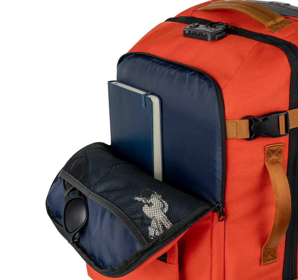 Valise souple Cabaïa 2 roues Small Bakou, roues