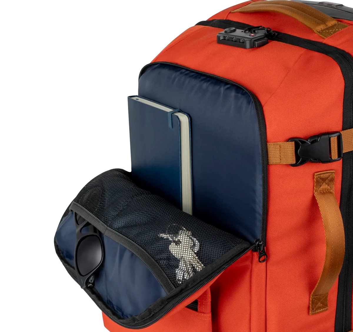 Valise souple Cabaïa 2 roues Small Bakou, roues