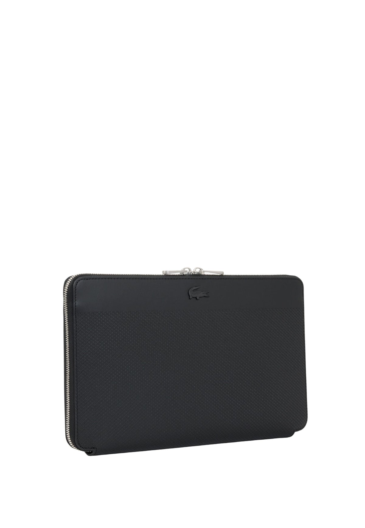Noir - LACOSTE Pochette Chantaco en cuir