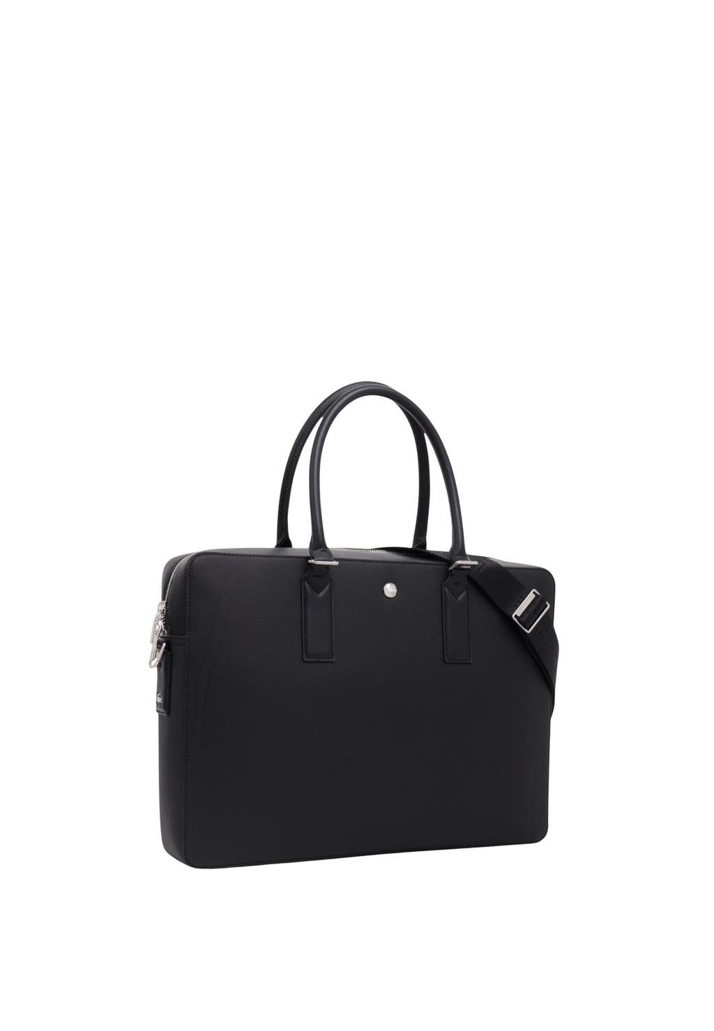Noir - LACOSTE Sac ordinateur Langon en Petit Piqué