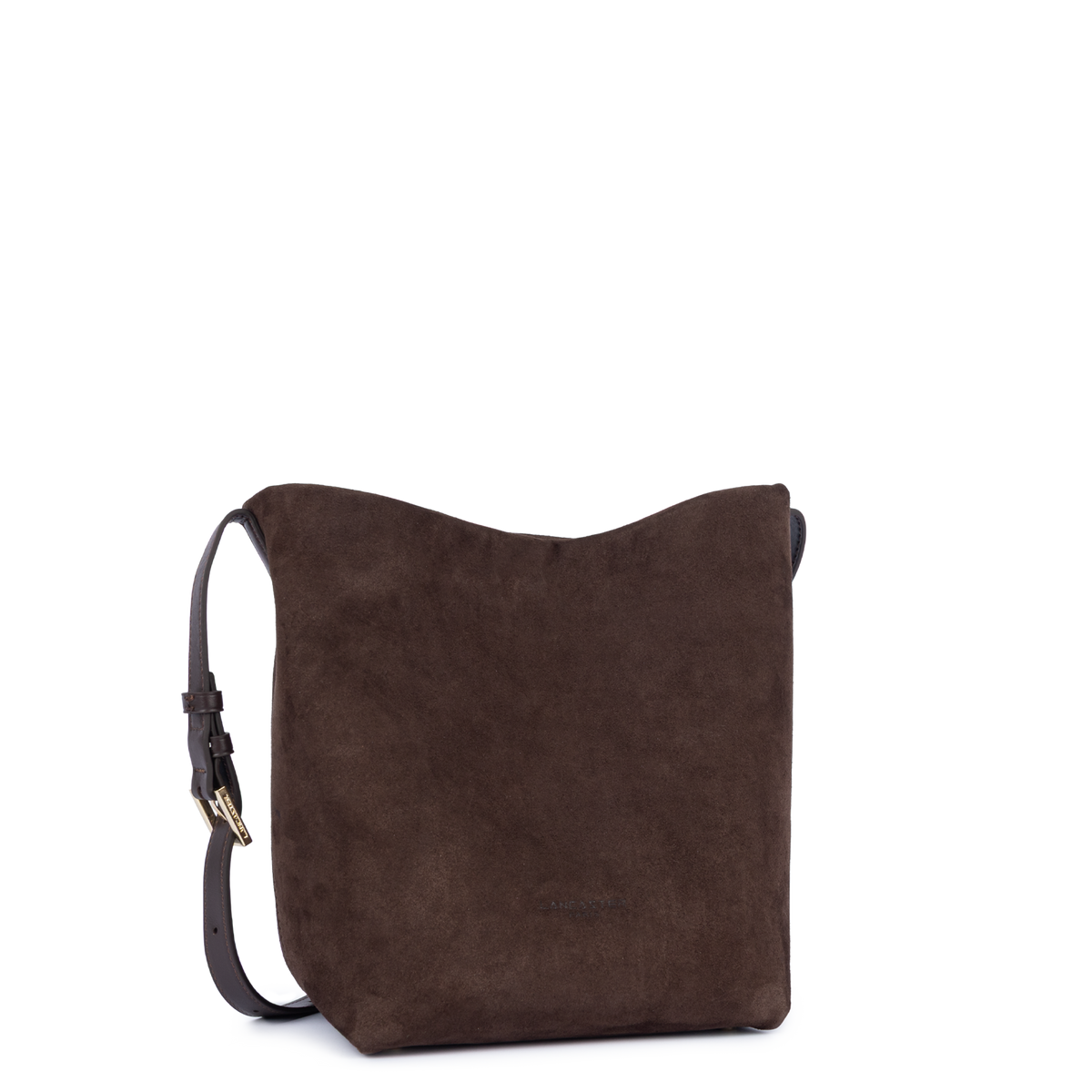 Marron - LANCASTER Sac seau Suède