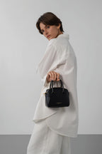 Noir - LANCASTER Mini sac à main Donna Cube