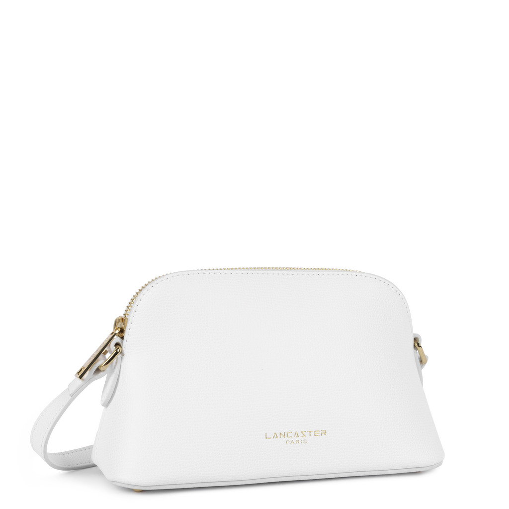 Blanc cassé - LANCASTER Petit sac demi-lune Sierra Jia