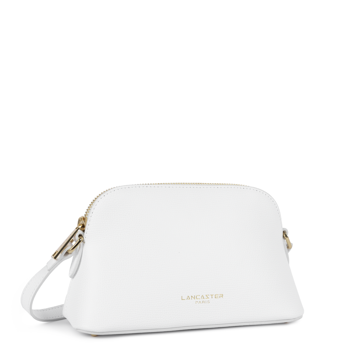 Blanc cassé - LANCASTER Petit sac demi-lune Sierra Jia