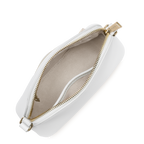 Blanc cassé - LANCASTER Petit sac demi-lune Sierra Jia