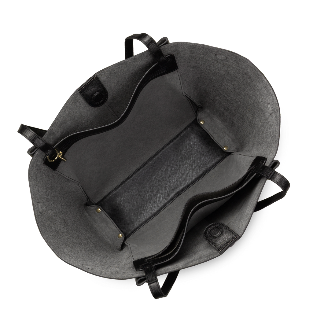 Noir - LANCASTER Très grand sac cabas épaule Sierra Haus