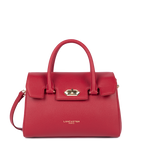Rouge - LANCASTER Sac à main à rabat avec fermoir S Milano Cosmos