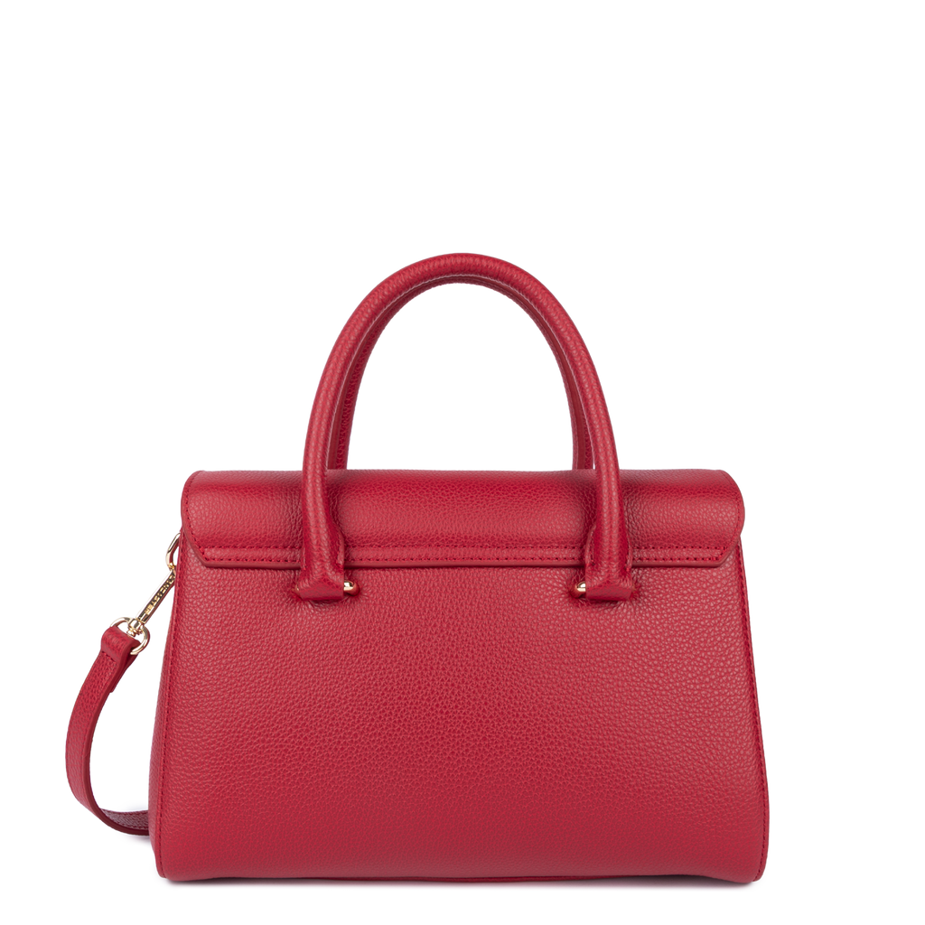 Rouge - LANCASTER Sac à main à rabat avec fermoir S Milano Cosmos