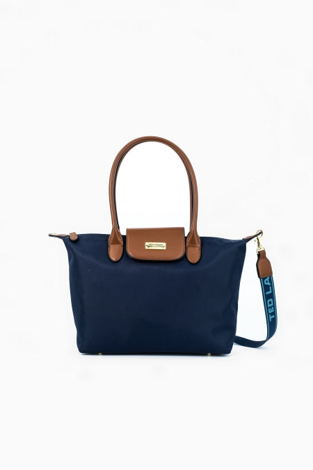 Marine/Cognac - TED LAPIDUS Sac cabas Jaimie