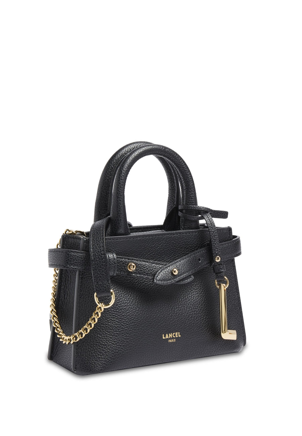 Noir - LANCEL Sac à bandoulière Faubourg Mini Carryall