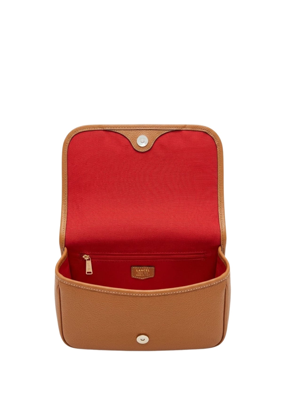 Camel - LANCEL Sac à rabat M Victoire