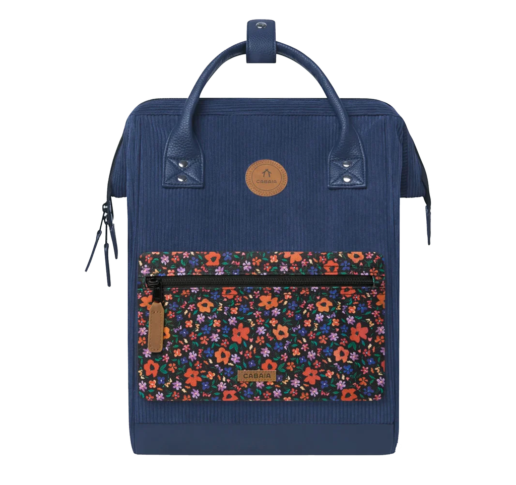 Sac à dos Cabaïa Adventurer Small Indianapolis, bleu foncé, vue de face
