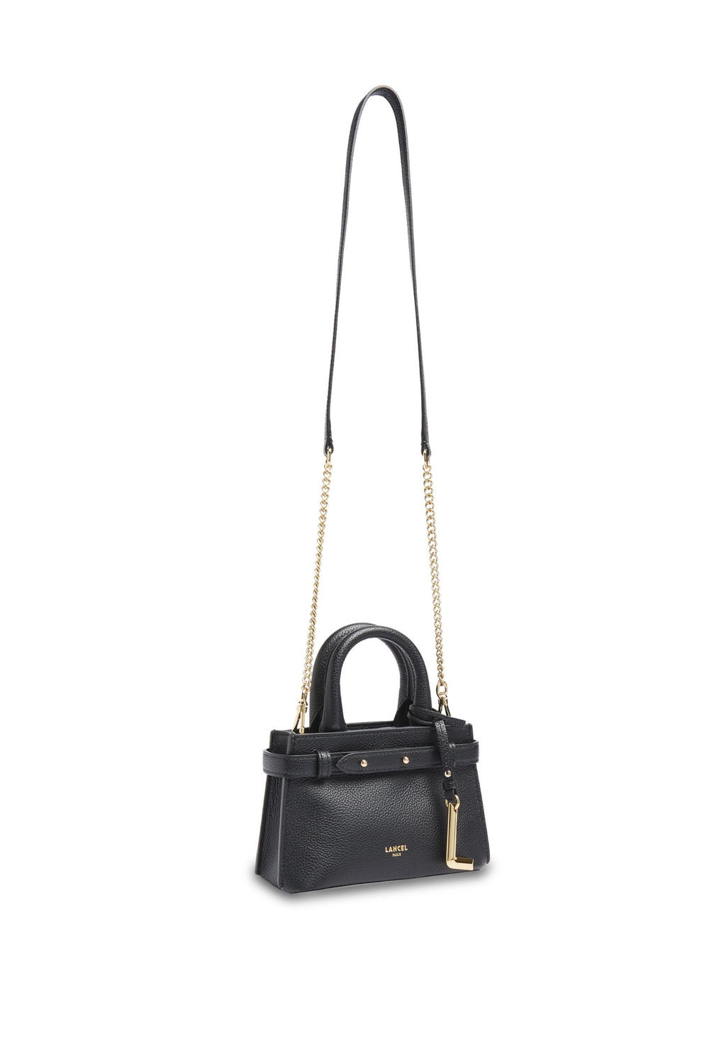 Noir - LANCEL Sac à bandoulière Faubourg Mini Carryall