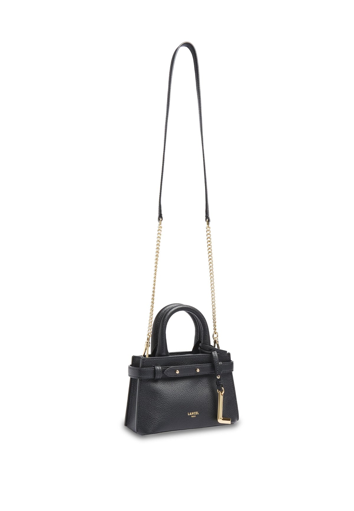 Noir - LANCEL Sac à bandoulière Faubourg Mini Carryall