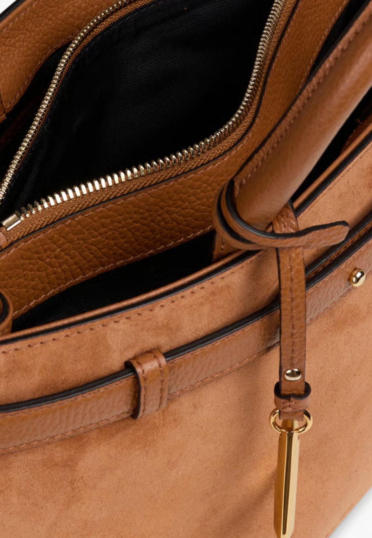 Camel - LANCEL Sac Carryall zippé S Faubourg