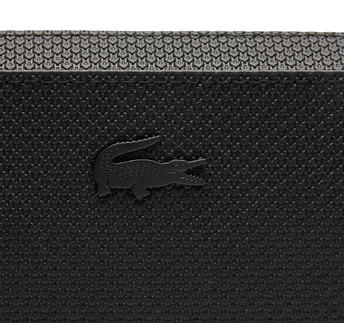 LACOSTE Trousse zippée Chantaco en cuir piqué