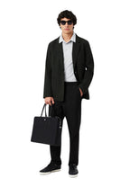 Noir - LACOSTE Sac ordinateur Langon en Petit Piqué