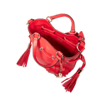 Rouge baiser - LANCEL Sac seau Premier Flirt S