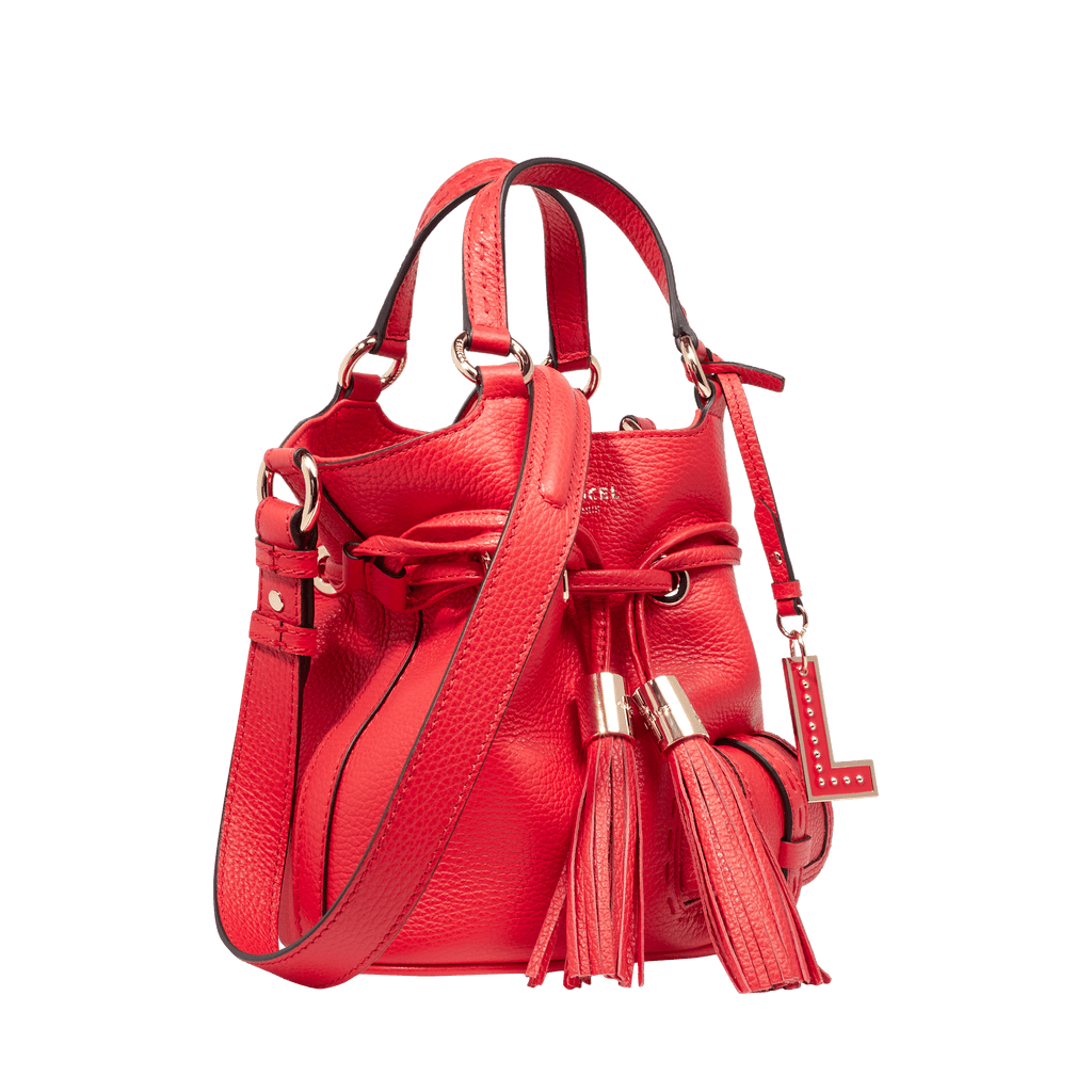 Rouge baiser - LANCEL Sac seau Premier Flirt S