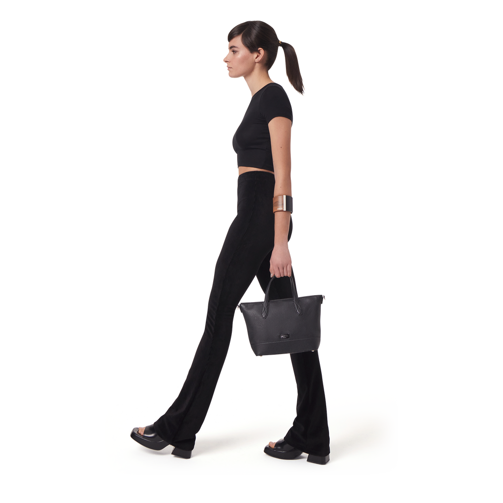 Noir - LANCEL Sac cabas zippé S Ninon